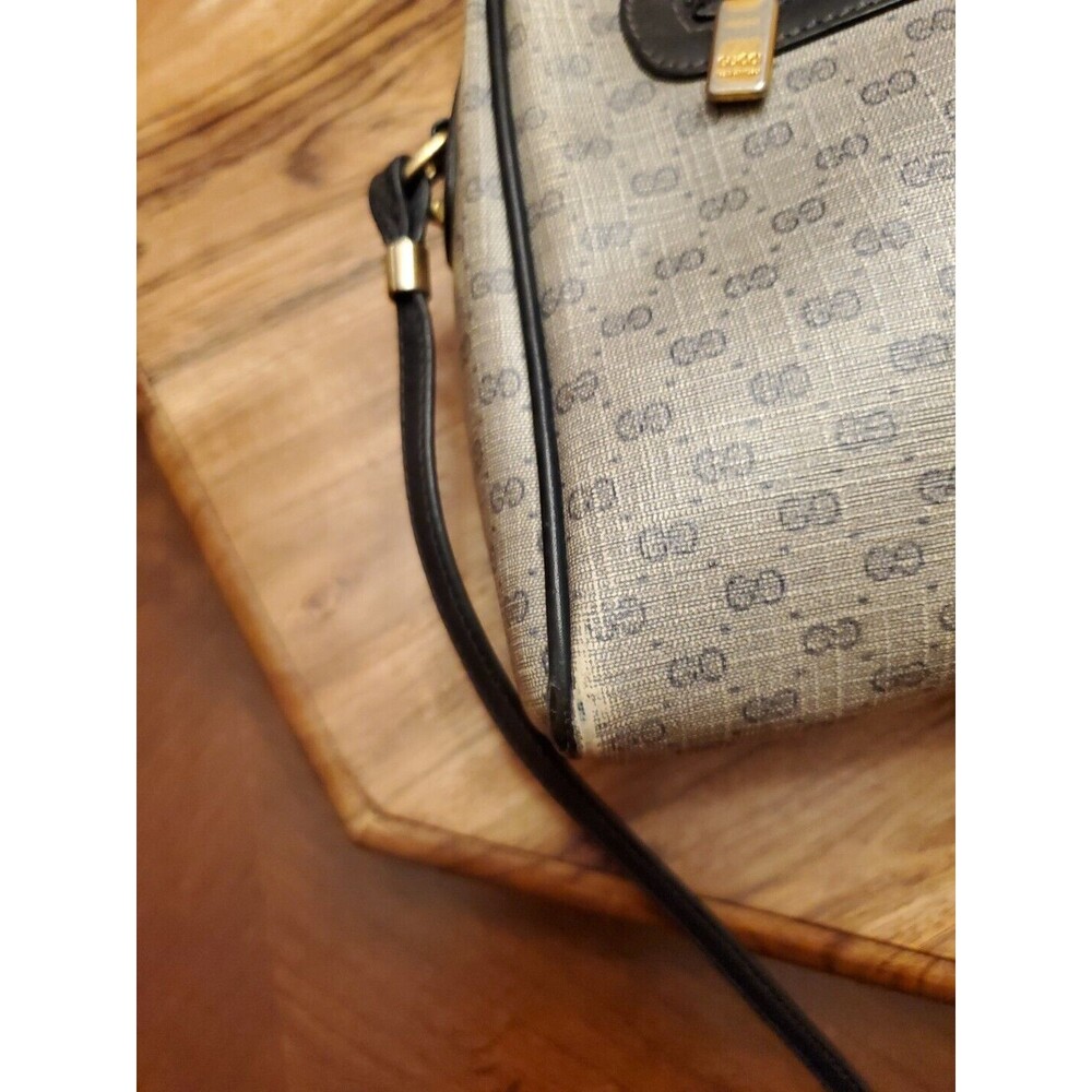 Vintage Gucci Ophidia Web GG Supreme Navy Canvas Crossbody Bag - Picture 12 of 16